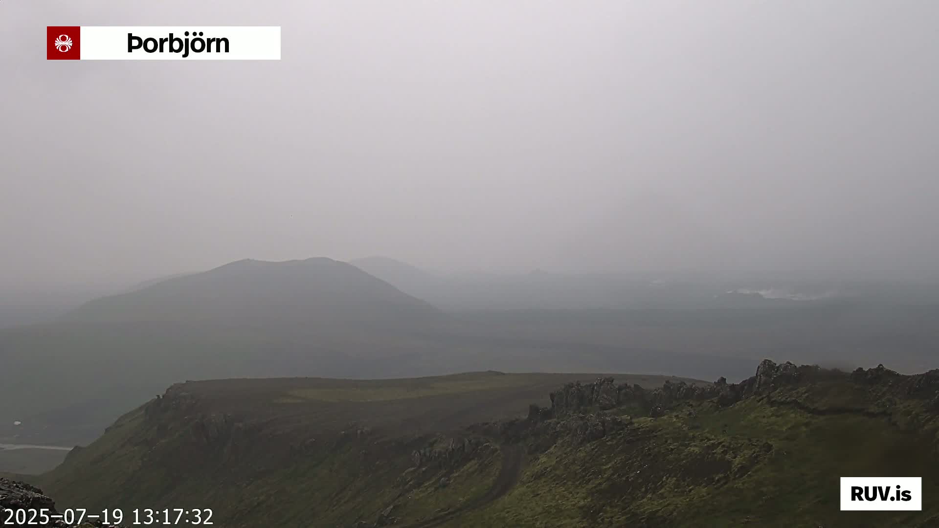 Thorbjörn Tuya Volcano ( Þorbjörn - Þorbjarnarfell ) Live Cam - Grindavik, Grindavikurbaer (Grindavíkurbær), Southern Peninsula (Suðurnes), Iceland