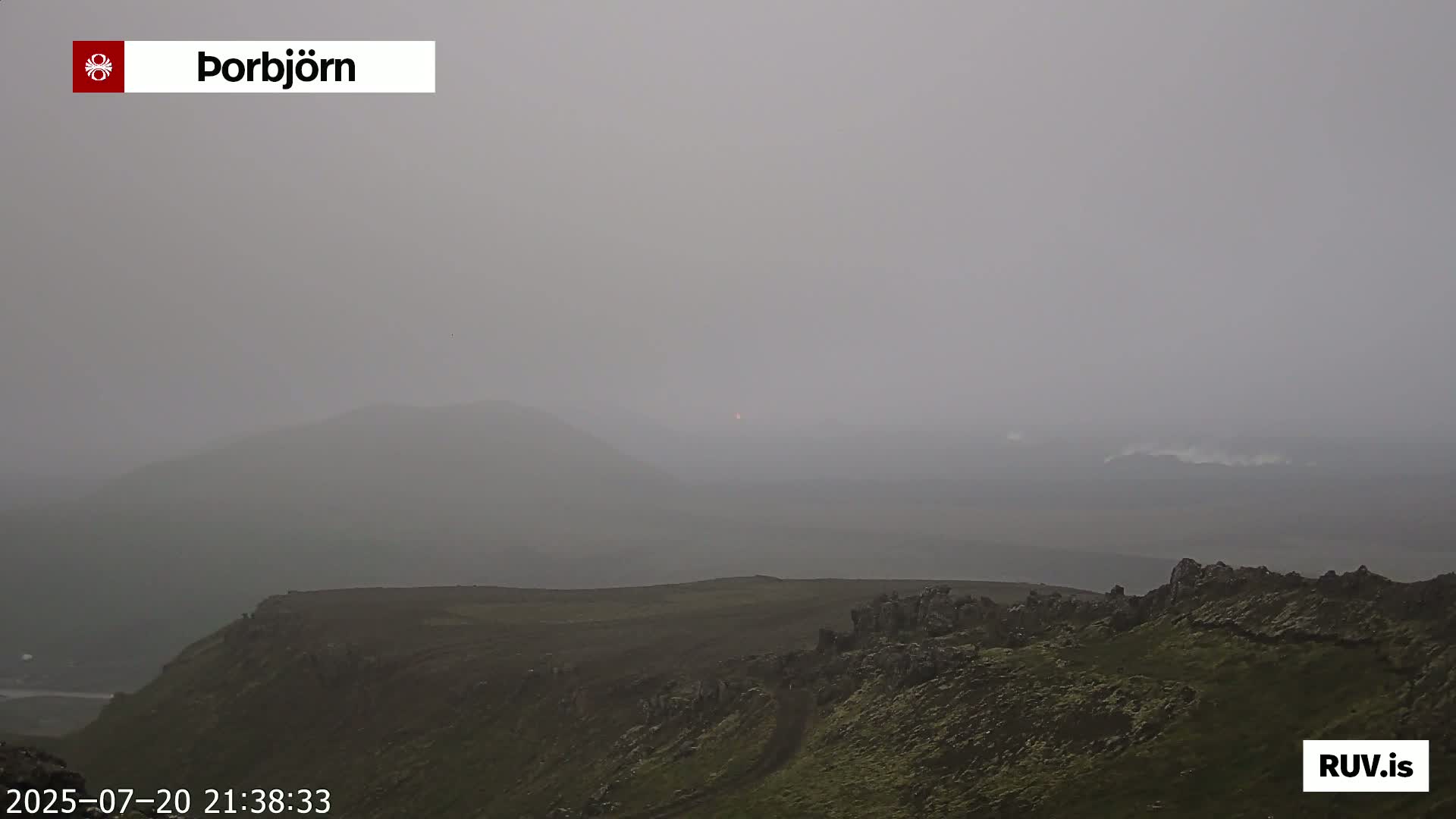 Thorbjörn Tuya Volcano ( Þorbjörn - Þorbjarnarfell ) Live Cam - Grindavik, Grindavikurbaer (Grindavíkurbær), Southern Peninsula (Suðurnes), Iceland