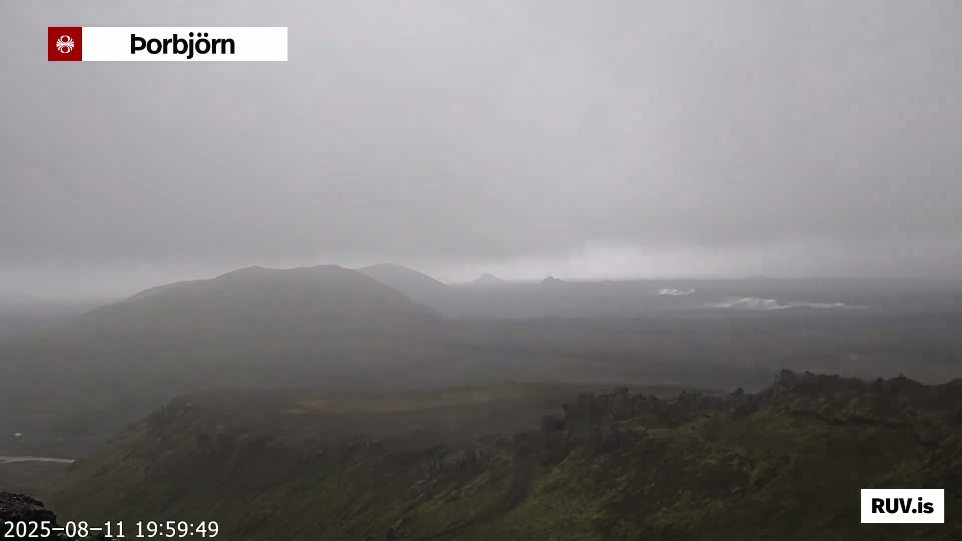 Thorbjörn Tuya Volcano ( Þorbjörn - Þorbjarnarfell ) Live Cam - Grindavik, Grindavikurbaer (Grindavíkurbær), Southern Peninsula (Suðurnes), Iceland