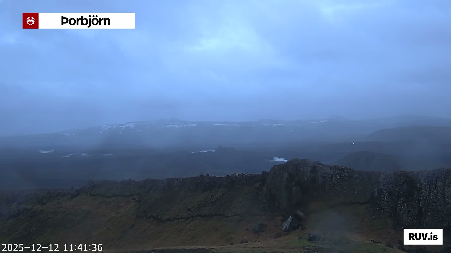 Thorbjörn Tuya Volcano ( Þorbjörn - Þorbjarnarfell ) Live Cam - Grindavik, Grindavikurbaer (Grindavíkurbær), Southern Peninsula (Suðurnes), Iceland