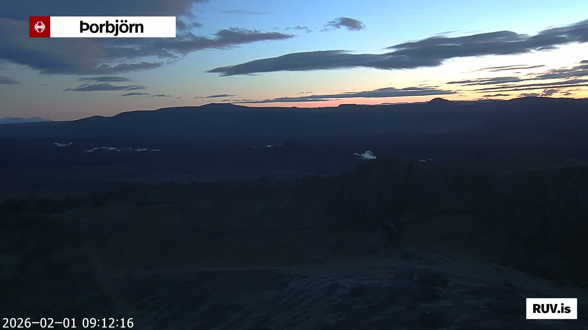 Thorbjörn Tuya Volcano ( Þorbjörn - Þorbjarnarfell ) Live Cam - Grindavik, Grindavikurbaer (Grindavíkurbær), Southern Peninsula (Suðurnes), Iceland