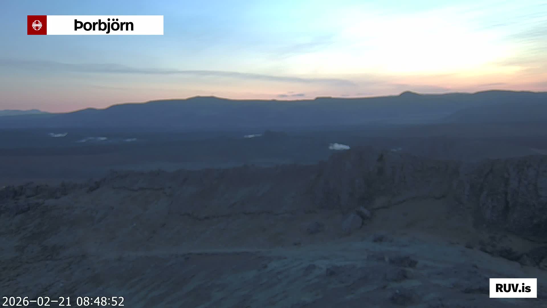 Thorbjörn Tuya Volcano ( Þorbjörn - Þorbjarnarfell ) Live Cam - Grindavik, Grindavikurbaer (Grindavíkurbær), Southern Peninsula (Suðurnes), Iceland