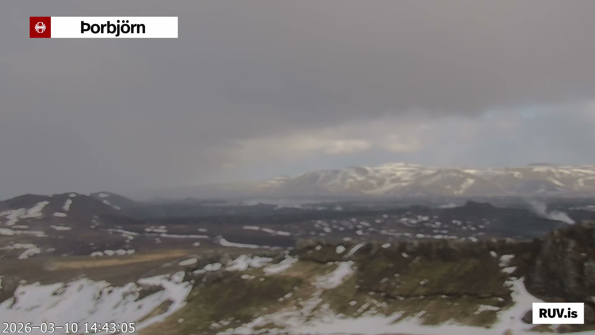 Thorbjörn Tuya Volcano ( Þorbjörn - Þorbjarnarfell ) Live Cam - Grindavik, Grindavikurbaer (Grindavíkurbær), Southern Peninsula (Suðurnes), Iceland