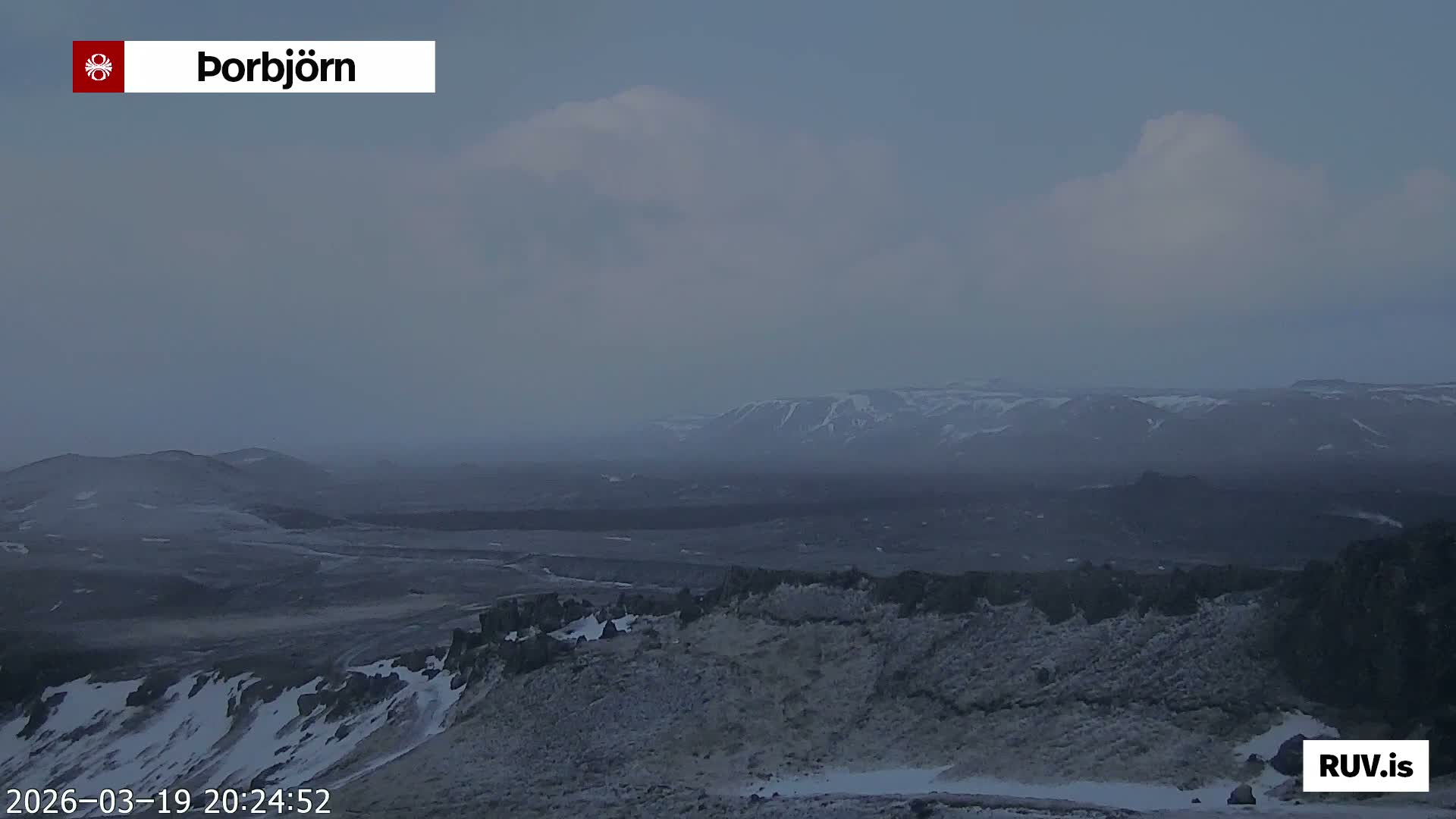 Thorbjörn Tuya Volcano ( Þorbjörn - Þorbjarnarfell ) Live Cam - Grindavik, Grindavikurbaer (Grindavíkurbær), Southern Peninsula (Suðurnes), Iceland