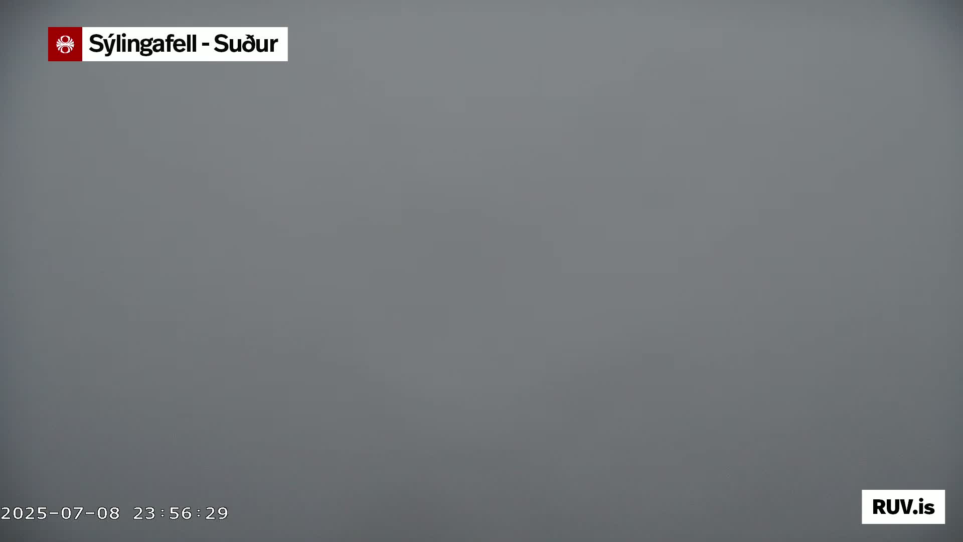 Sýlingarfell Tuya Volcano towards South & Grindavik City Silhouette PTZ Live Cam - Grindavik, Grindavikurbaer (Grindavíkurbær), Southern Peninsula (Suðurnes), Iceland