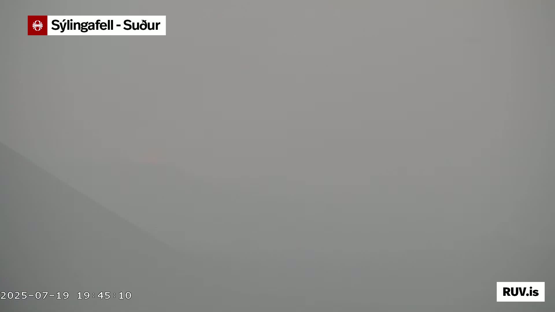Sýlingarfell Tuya Volcano towards South & Grindavik City Silhouette PTZ Live Cam - Grindavik, Grindavikurbaer (Grindavíkurbær), Southern Peninsula (Suðurnes), Iceland