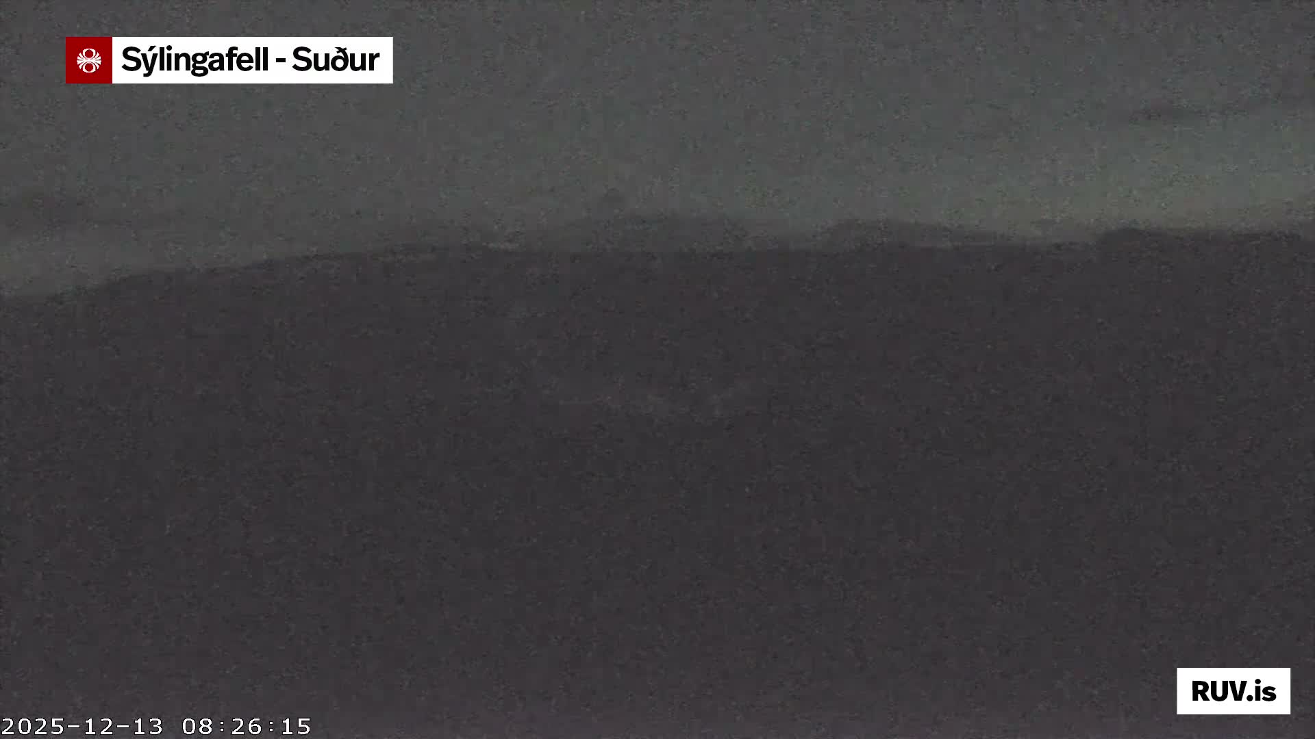 Sýlingarfell Tuya Volcano towards South & Grindavik City Silhouette PTZ Live Cam - Grindavik, Grindavikurbaer (Grindavíkurbær), Southern Peninsula (Suðurnes), Iceland
