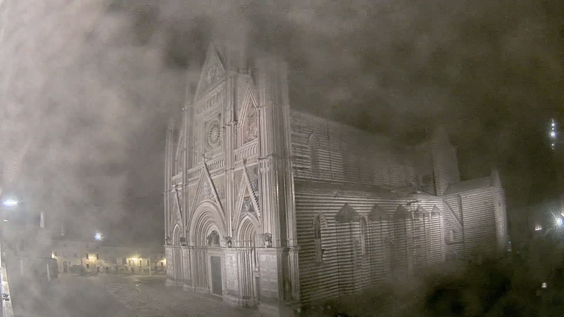 Orvieto Cathedral  Piazza Duomo Square Live Cam - Terni, Umbria, Italy