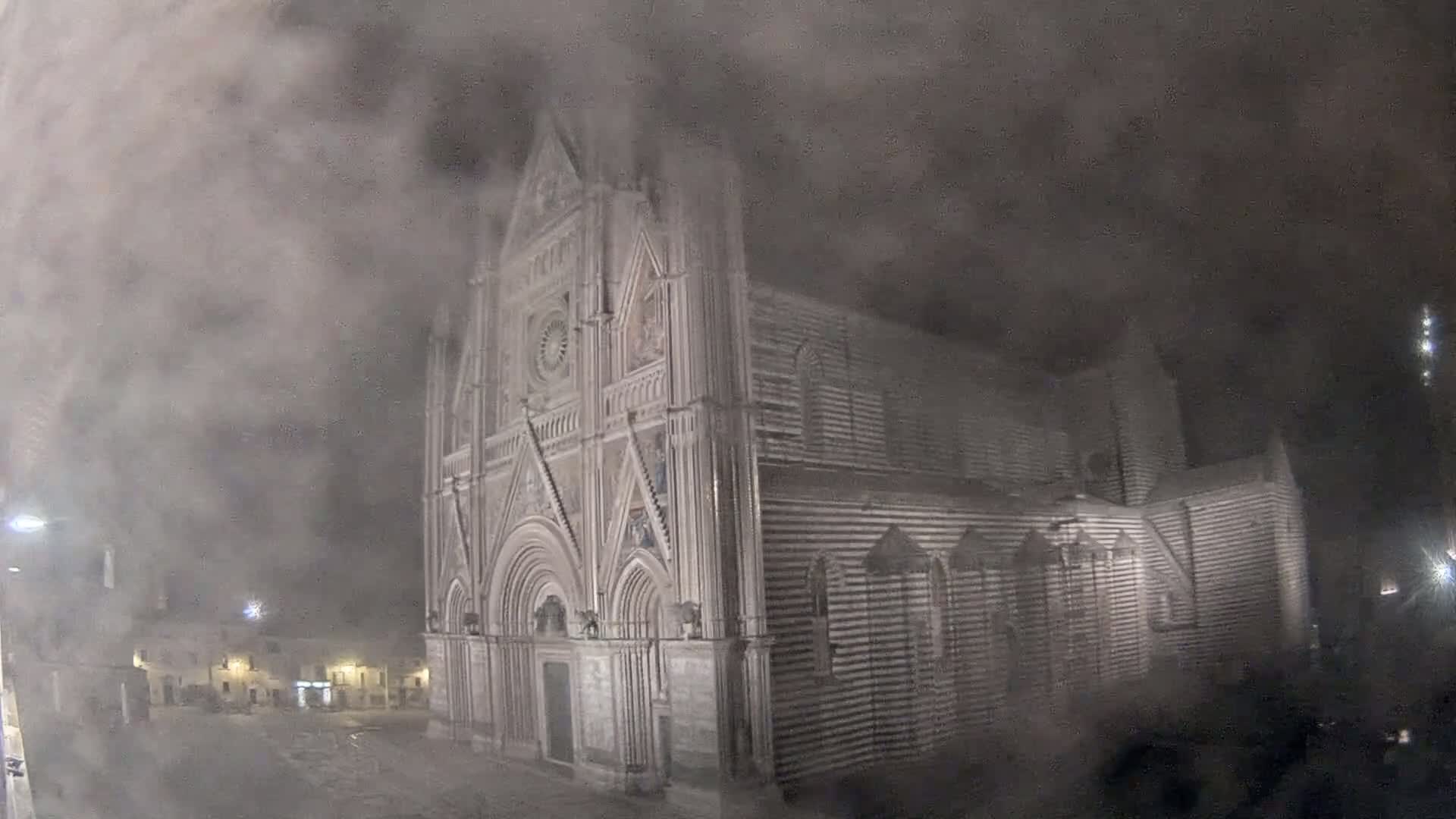 Orvieto Cathedral  Piazza Duomo Square Live Cam - Terni, Umbria, Italy