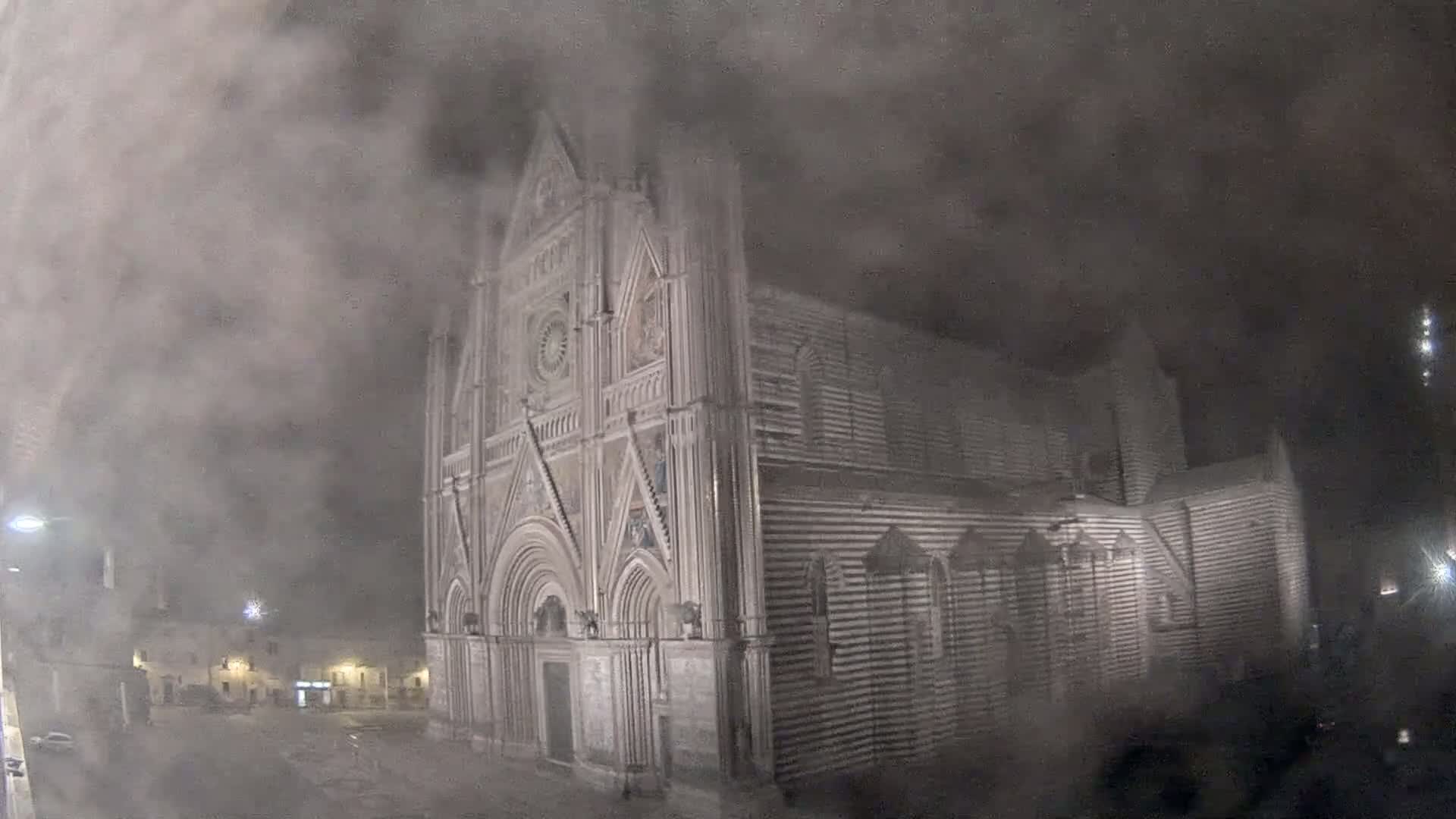 Orvieto Cathedral  Piazza Duomo Square Live Cam - Terni, Umbria, Italy