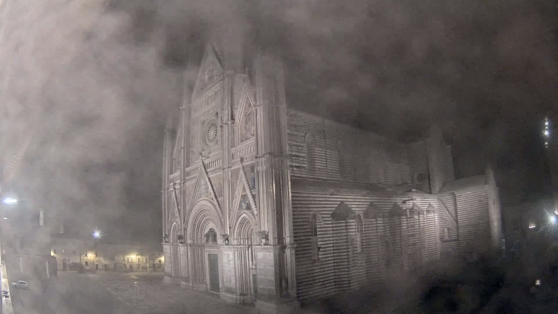 Orvieto Cathedral  Piazza Duomo Square Live Cam - Terni, Umbria, Italy