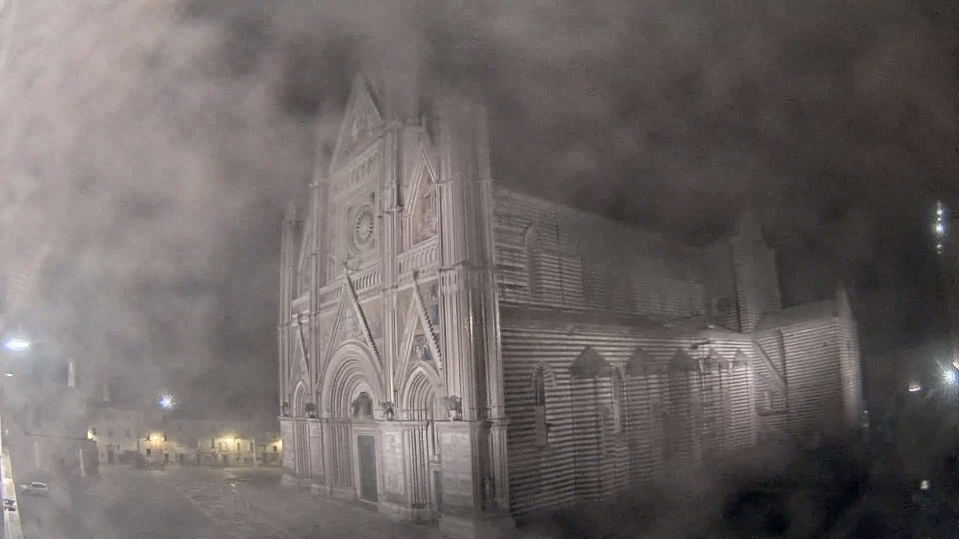 Orvieto Cathedral  Piazza Duomo Square Live Cam - Terni, Umbria, Italy