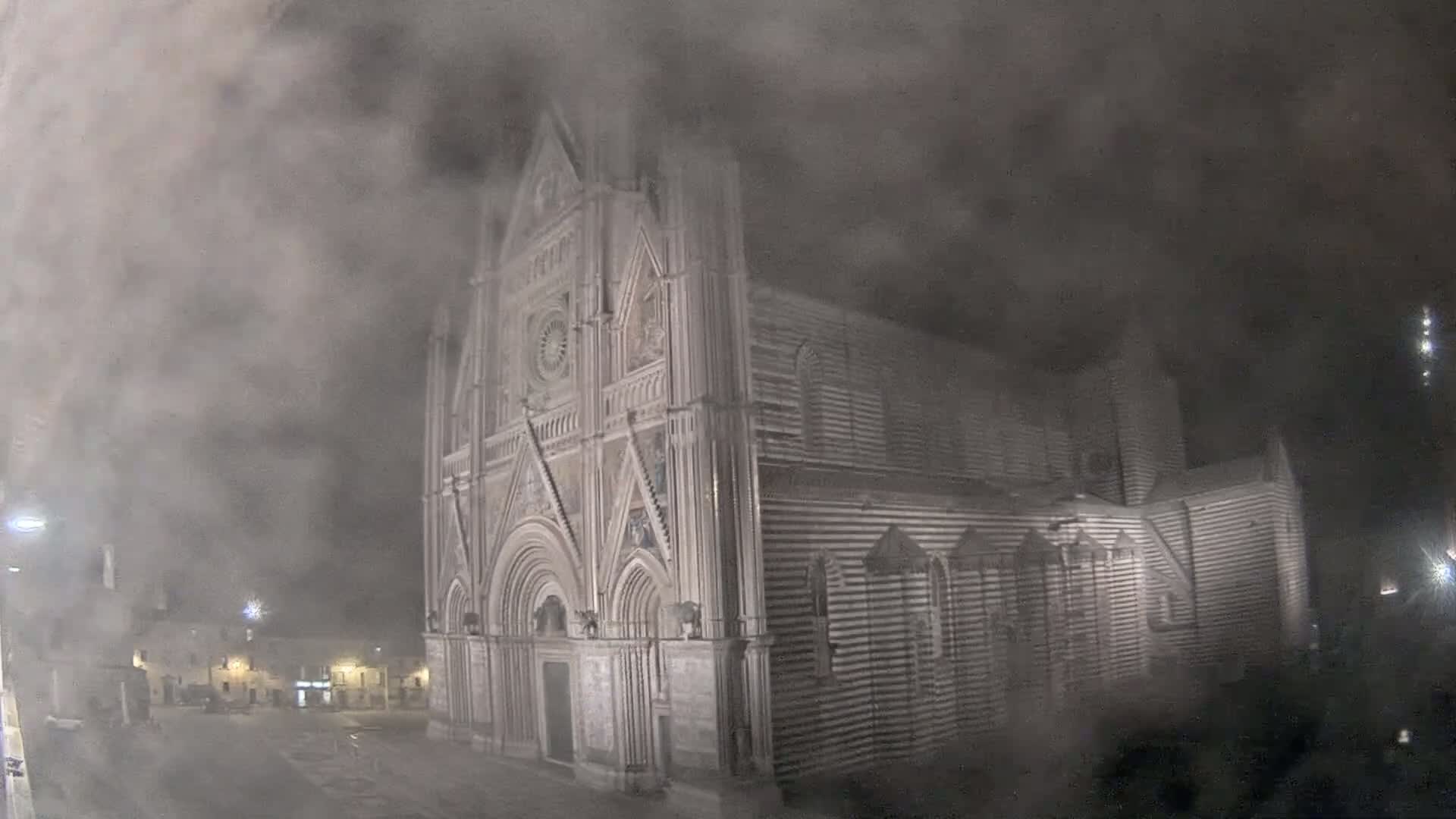 Orvieto Cathedral  Piazza Duomo Square Live Cam - Terni, Umbria, Italy