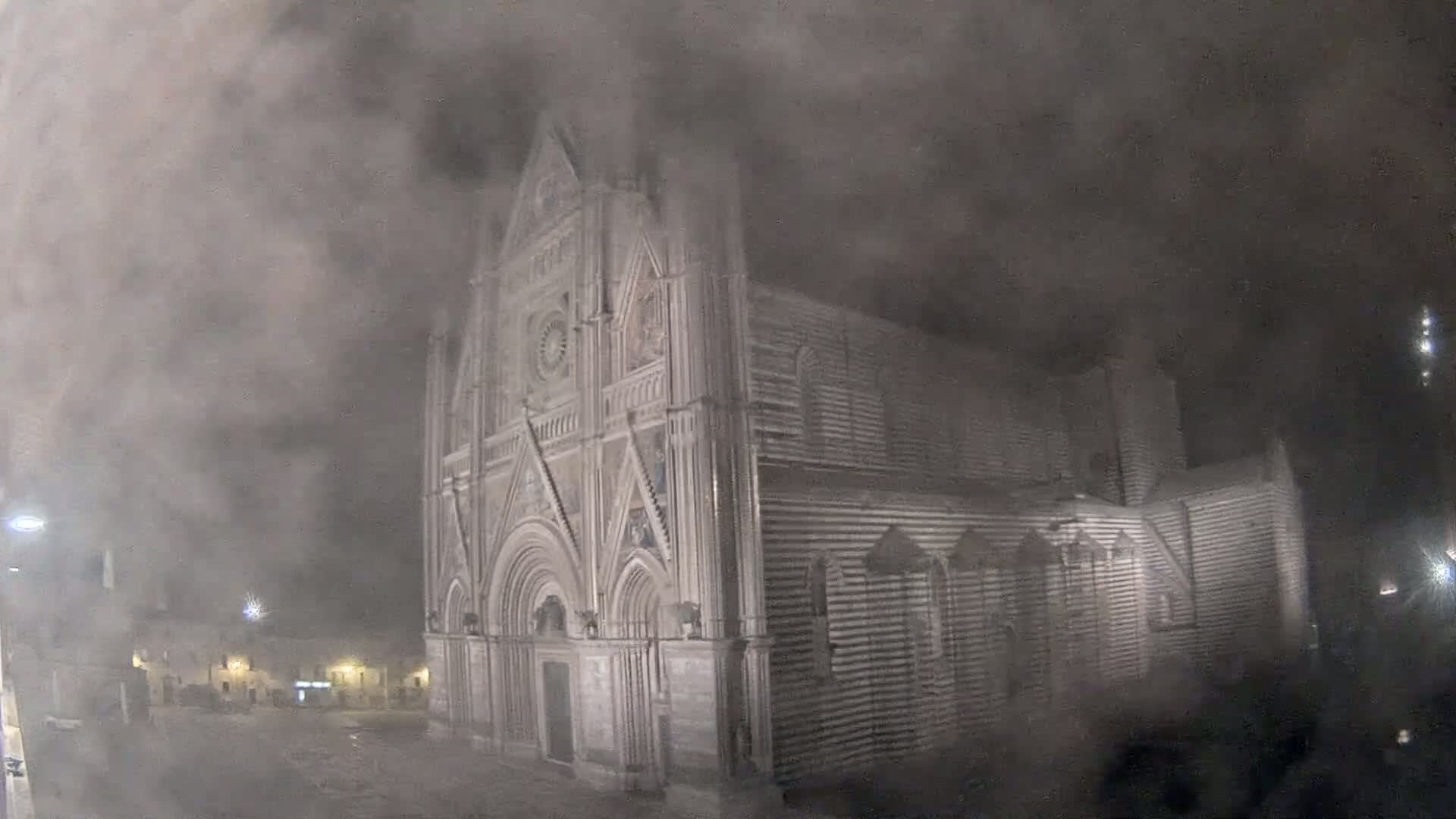 Orvieto Cathedral  Piazza Duomo Square Live Cam - Terni, Umbria, Italy