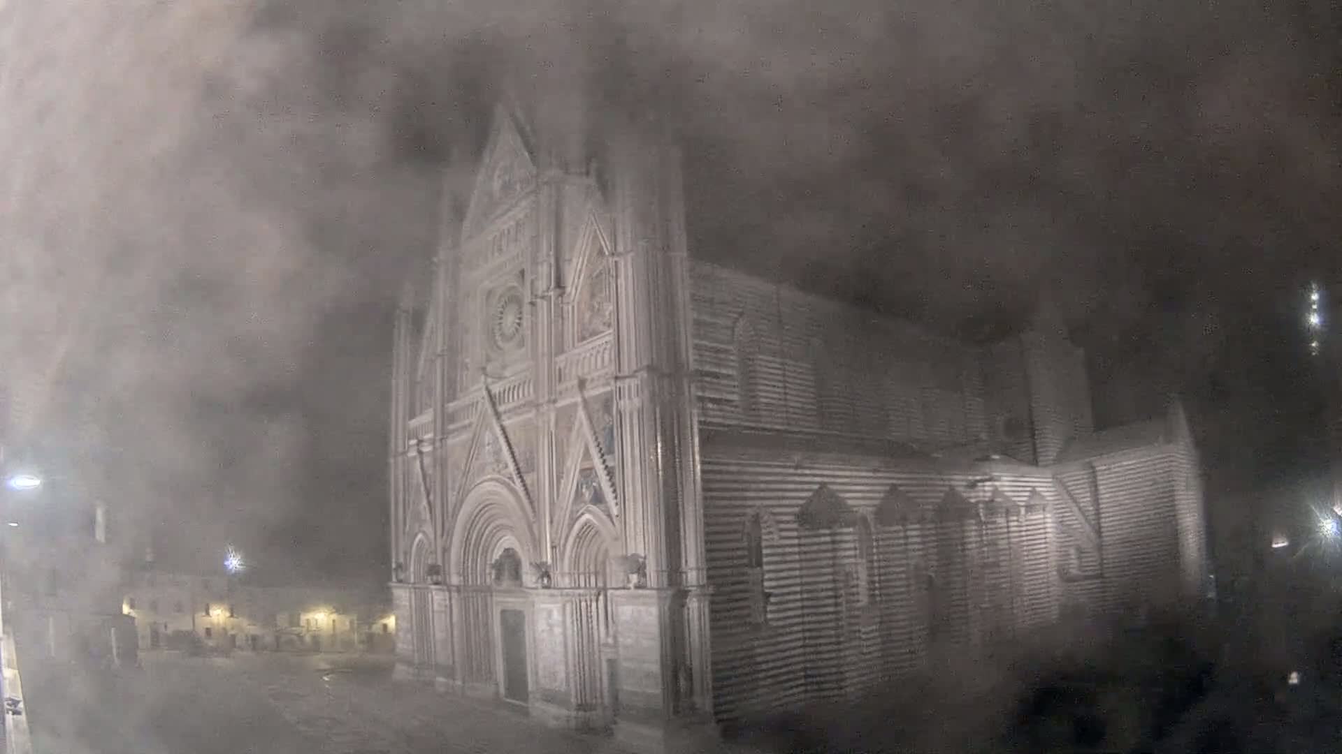 Orvieto Cathedral  Piazza Duomo Square Live Cam - Terni, Umbria, Italy