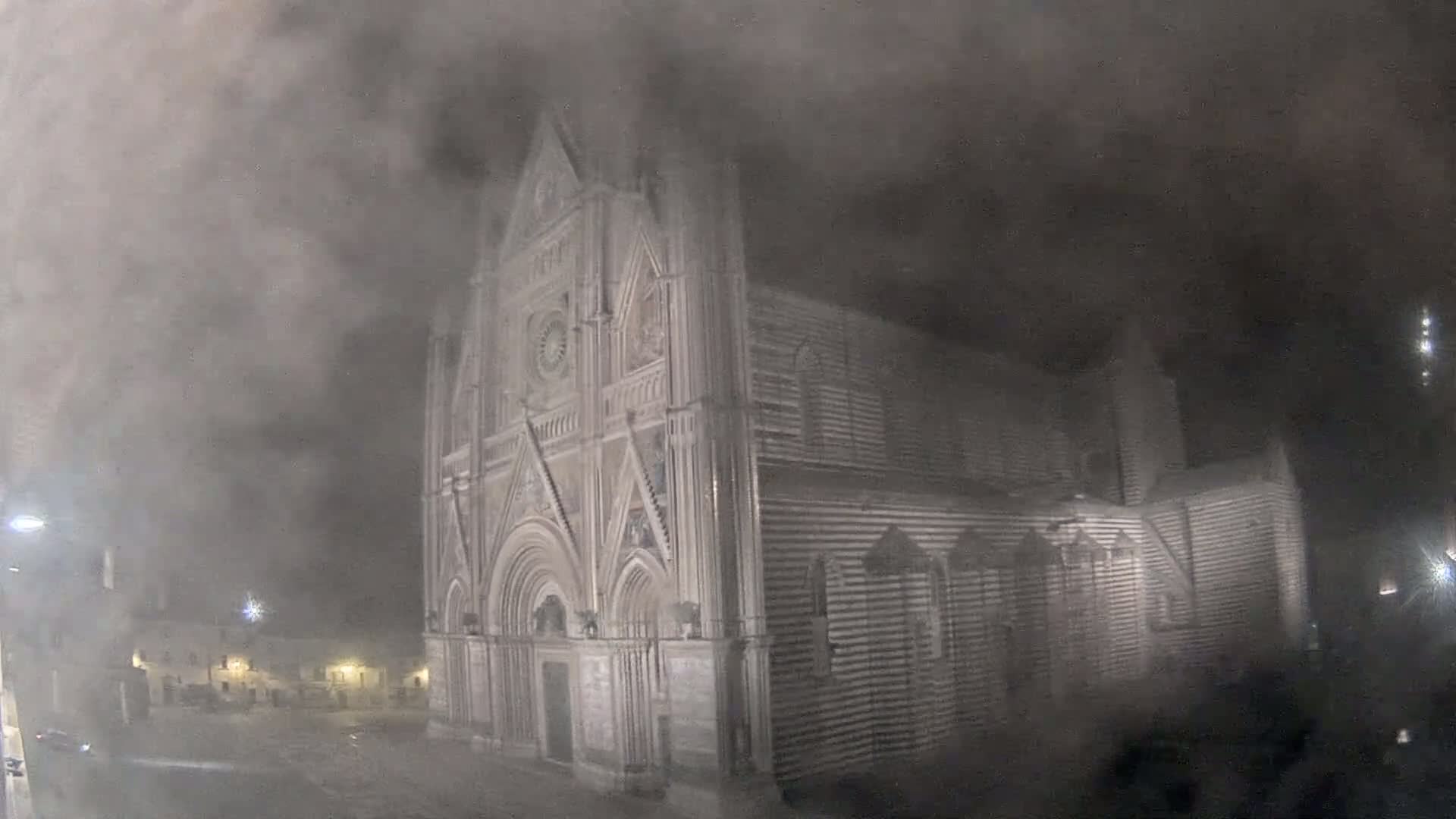 Orvieto Cathedral  Piazza Duomo Square Live Cam - Terni, Umbria, Italy