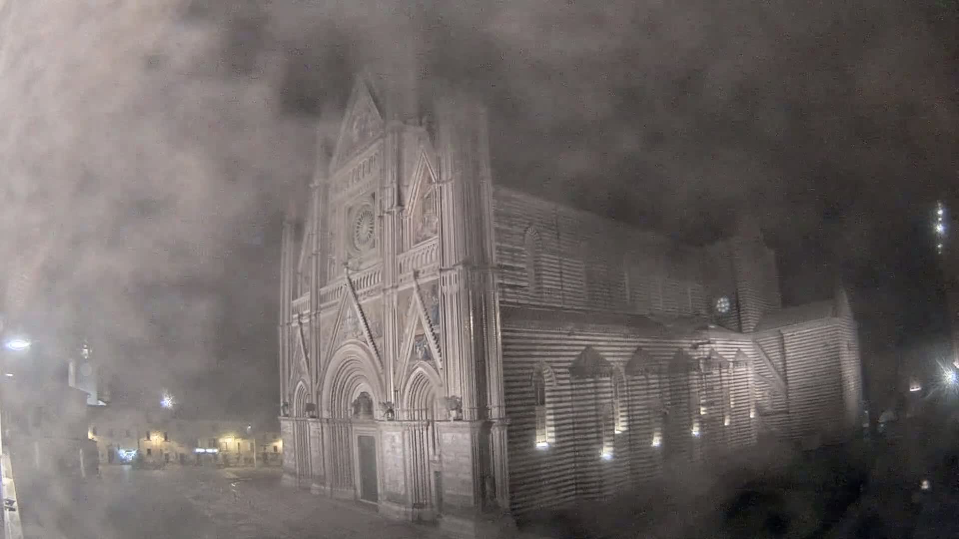 Orvieto Cathedral  Piazza Duomo Square Live Cam - Terni, Umbria, Italy