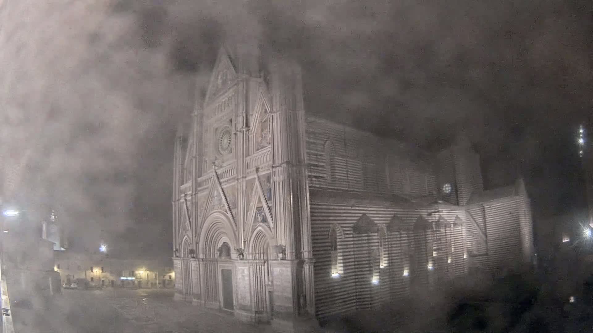 Orvieto Cathedral  Piazza Duomo Square Live Cam - Terni, Umbria, Italy