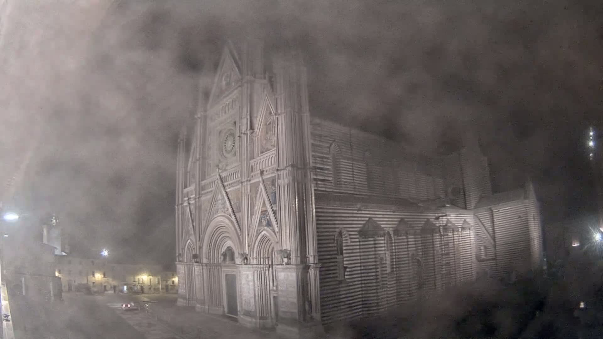 Orvieto Cathedral  Piazza Duomo Square Live Cam - Terni, Umbria, Italy