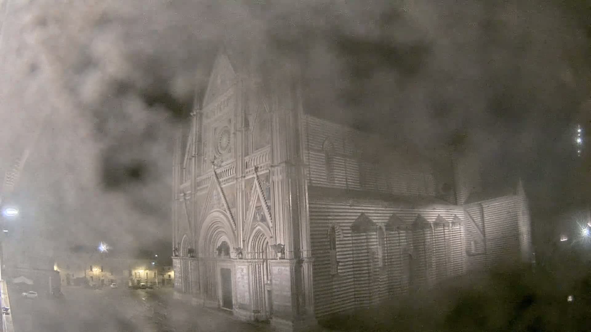 Orvieto Cathedral  Piazza Duomo Square Live Cam - Terni, Umbria, Italy
