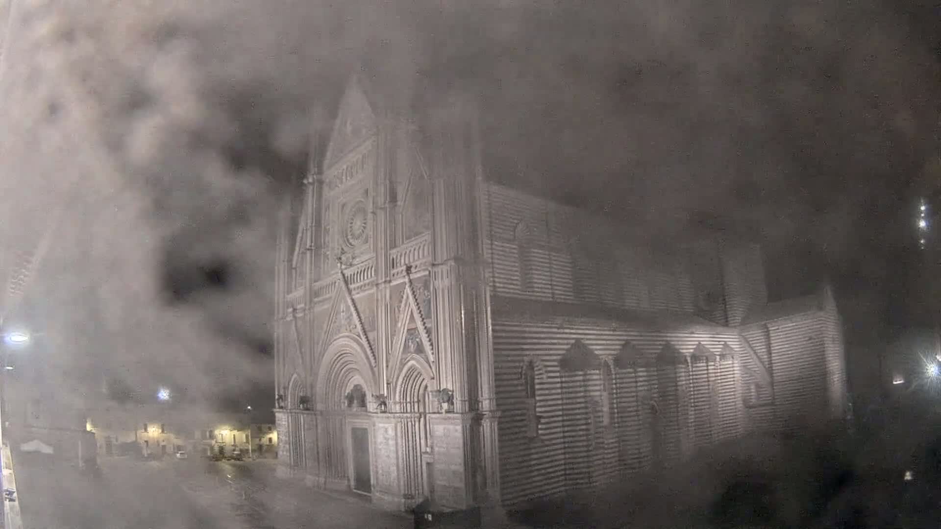 Orvieto Cathedral  Piazza Duomo Square Live Cam - Terni, Umbria, Italy