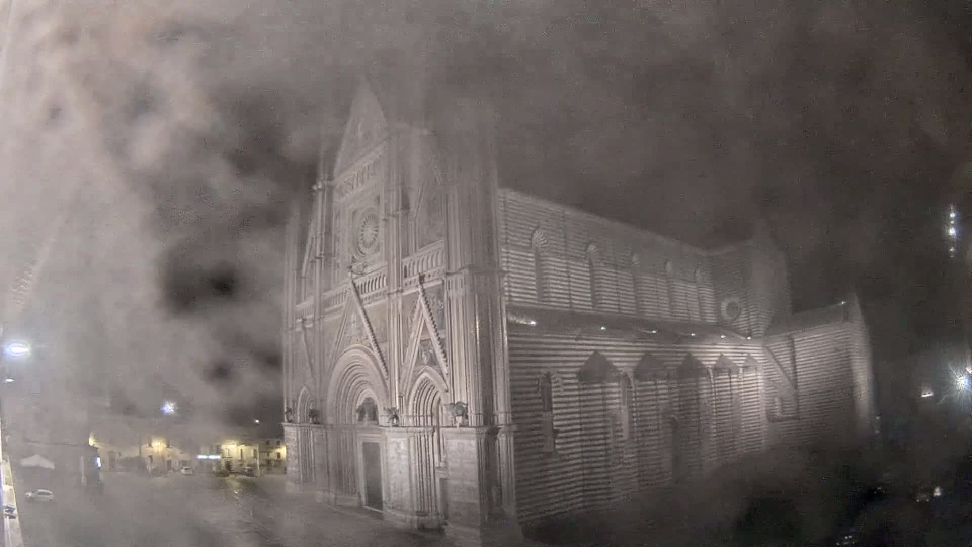 Orvieto Cathedral  Piazza Duomo Square Live Cam - Terni, Umbria, Italy