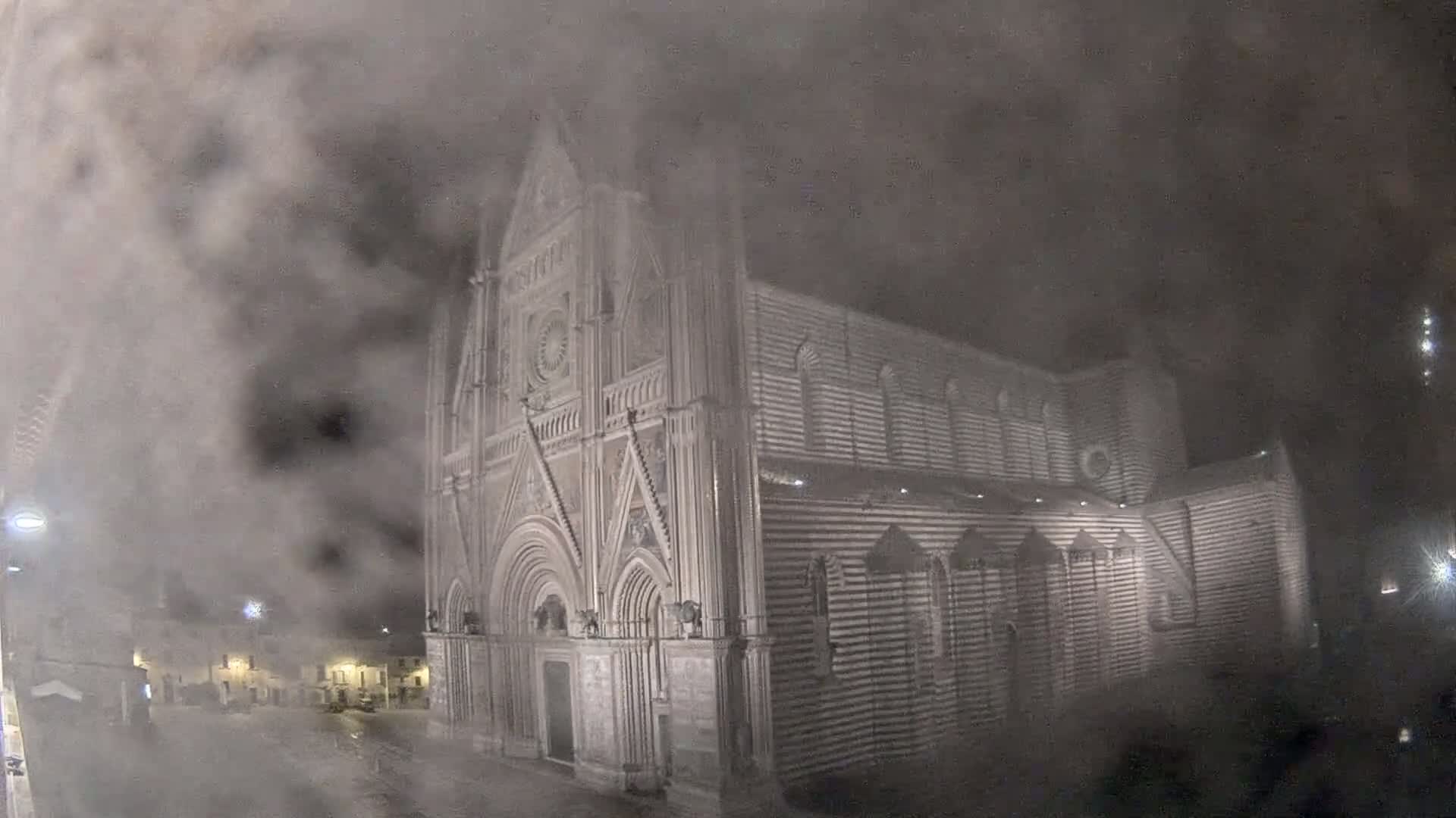 Orvieto Cathedral  Piazza Duomo Square Live Cam - Terni, Umbria, Italy