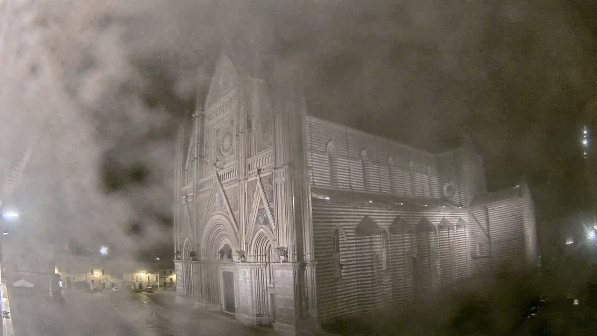 Orvieto Cathedral  Piazza Duomo Square Live Cam - Terni, Umbria, Italy