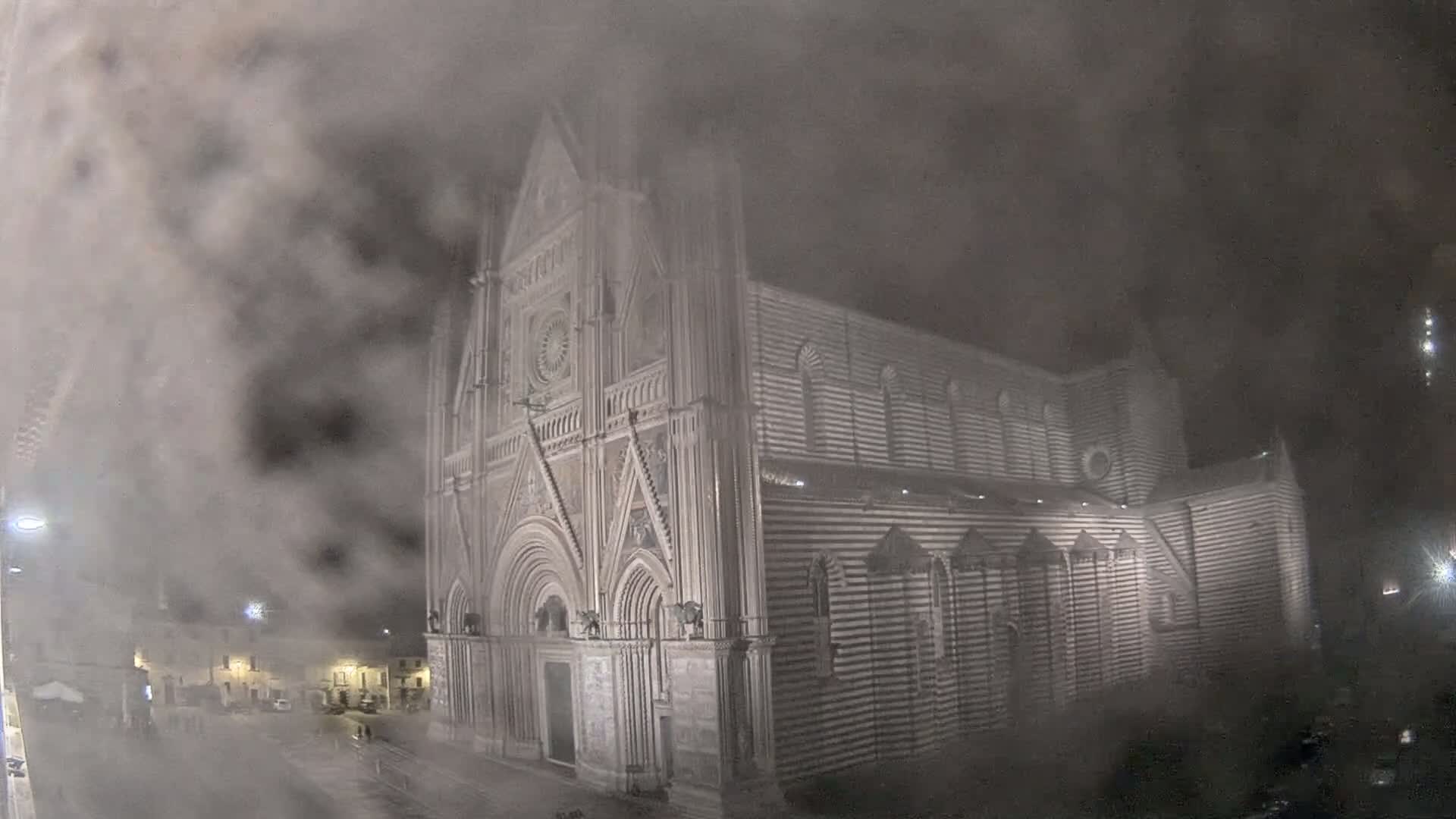 Orvieto Cathedral  Piazza Duomo Square Live Cam - Terni, Umbria, Italy