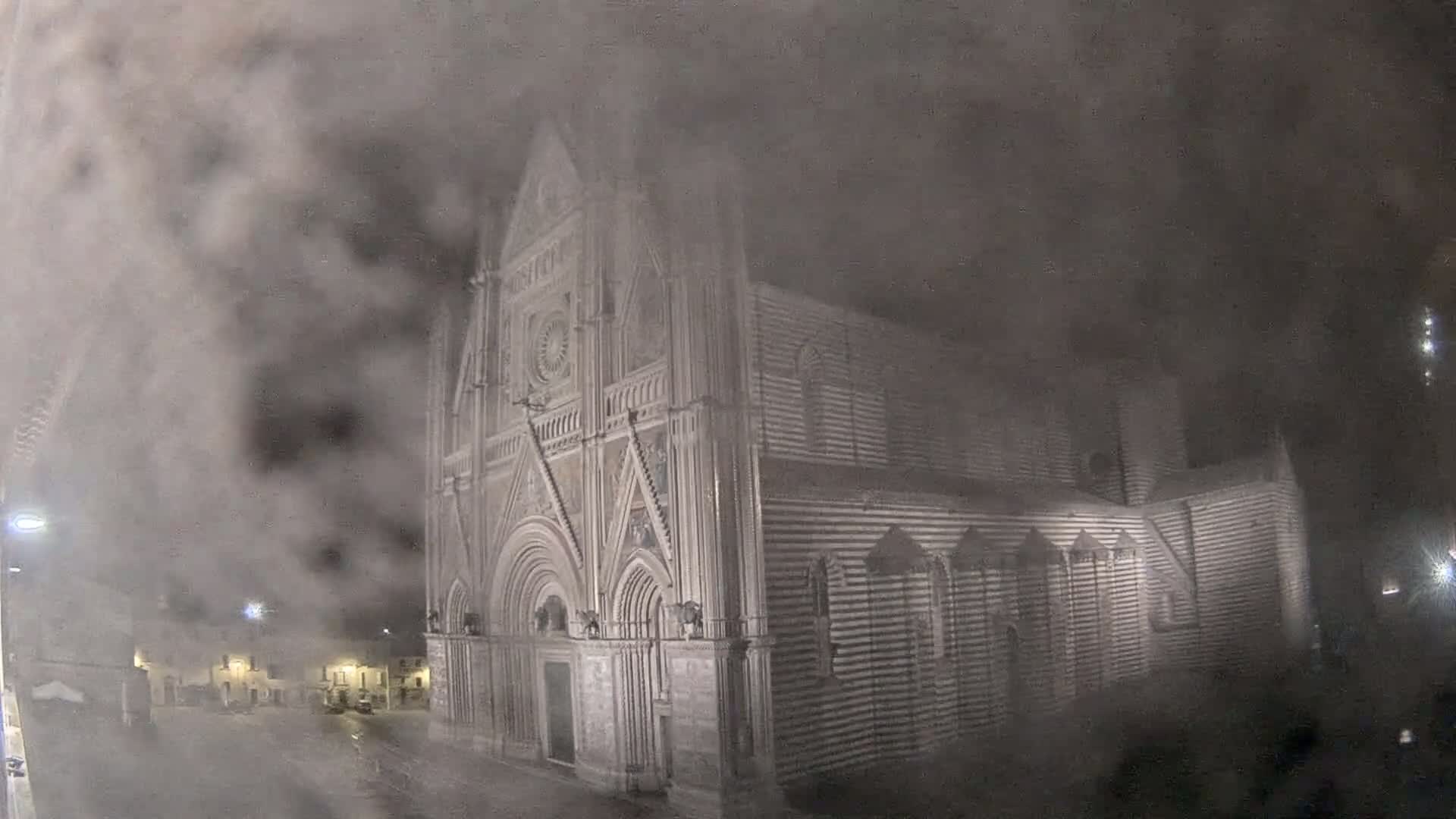 Orvieto Cathedral  Piazza Duomo Square Live Cam - Terni, Umbria, Italy