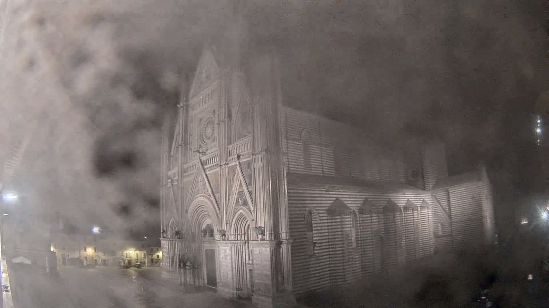 Orvieto Cathedral  Piazza Duomo Square Live Cam - Terni, Umbria, Italy