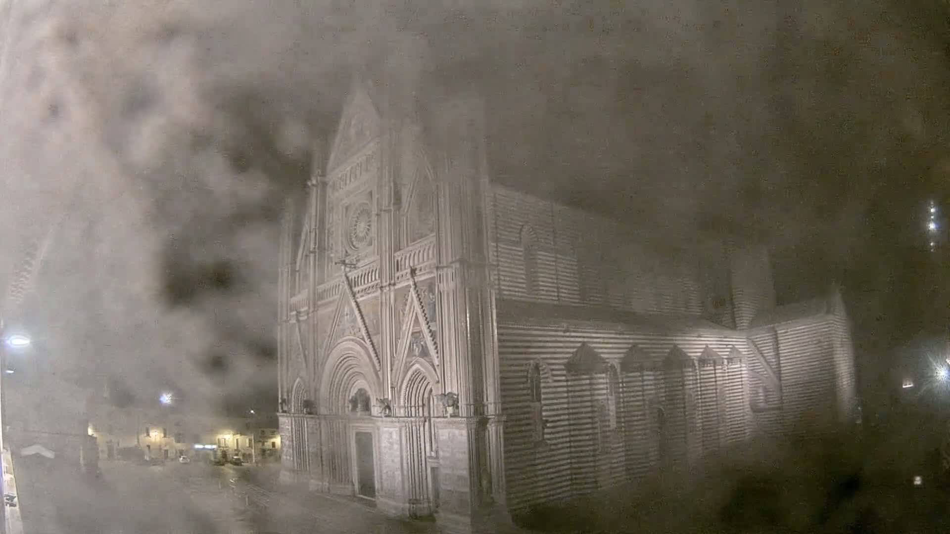 Orvieto Cathedral  Piazza Duomo Square Live Cam - Terni, Umbria, Italy