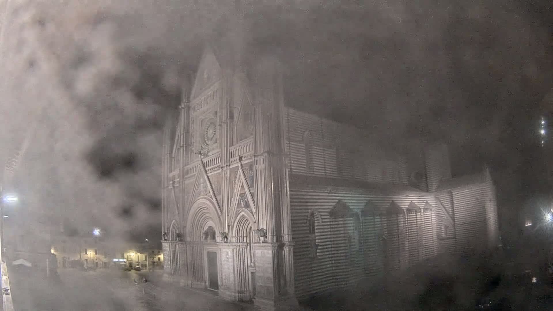 Orvieto Cathedral  Piazza Duomo Square Live Cam - Terni, Umbria, Italy