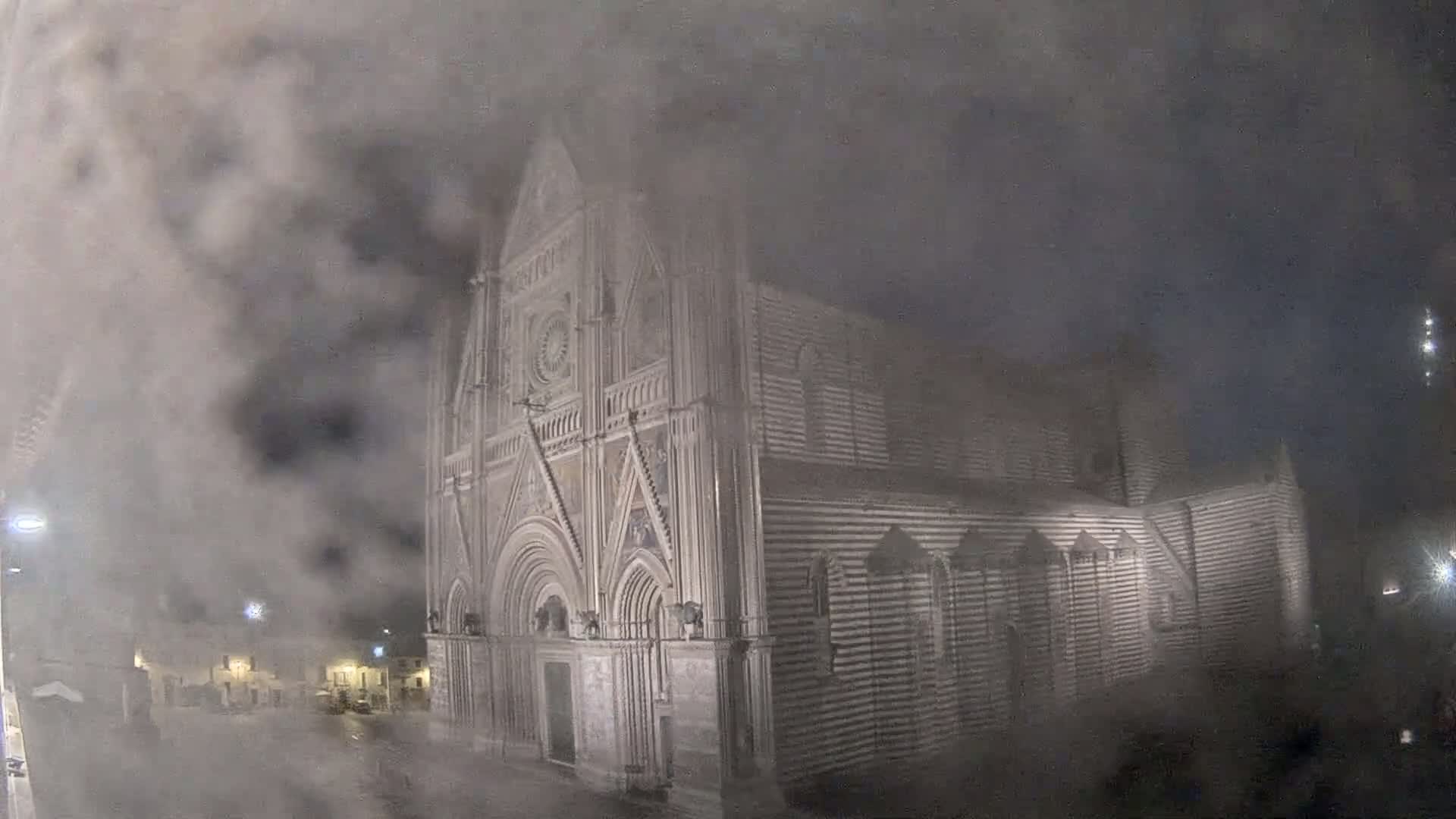 Orvieto Cathedral  Piazza Duomo Square Live Cam - Terni, Umbria, Italy