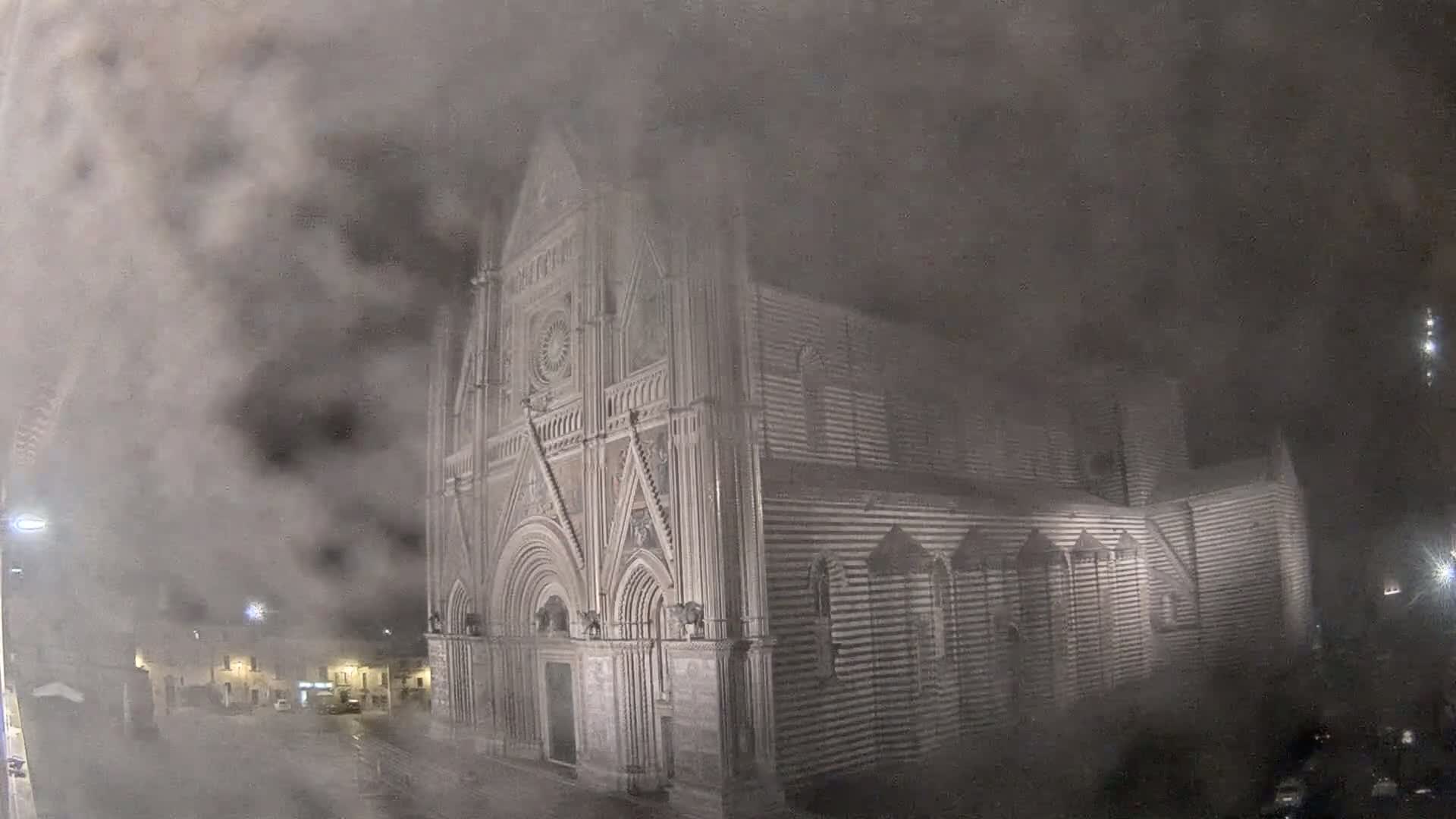 Orvieto Cathedral  Piazza Duomo Square Live Cam - Terni, Umbria, Italy