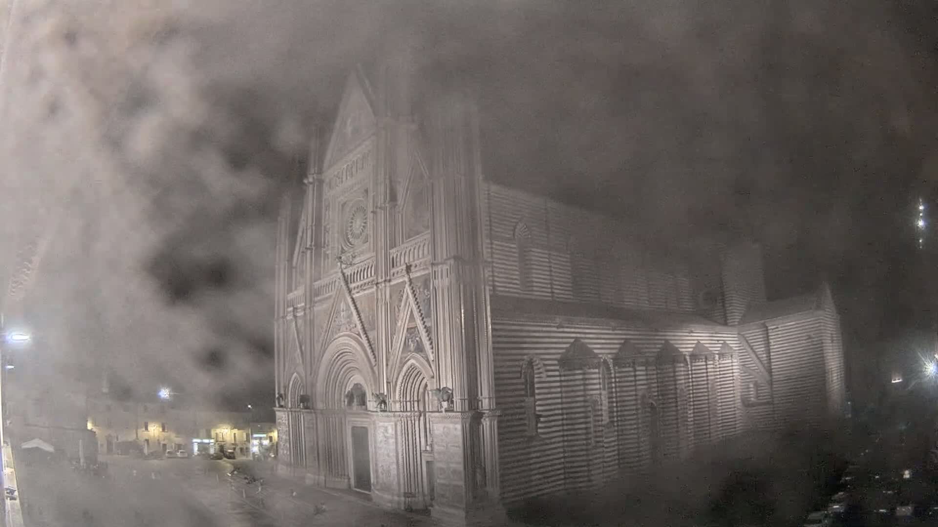 Orvieto Cathedral  Piazza Duomo Square Live Cam - Terni, Umbria, Italy