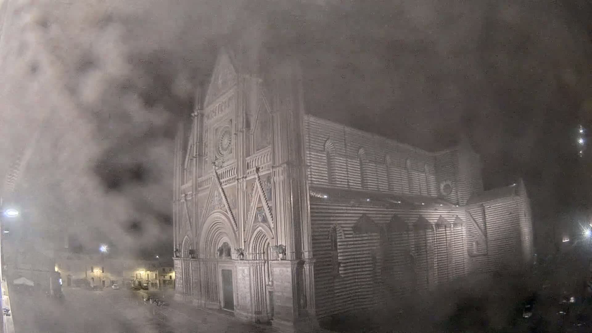 Orvieto Cathedral  Piazza Duomo Square Live Cam - Terni, Umbria, Italy