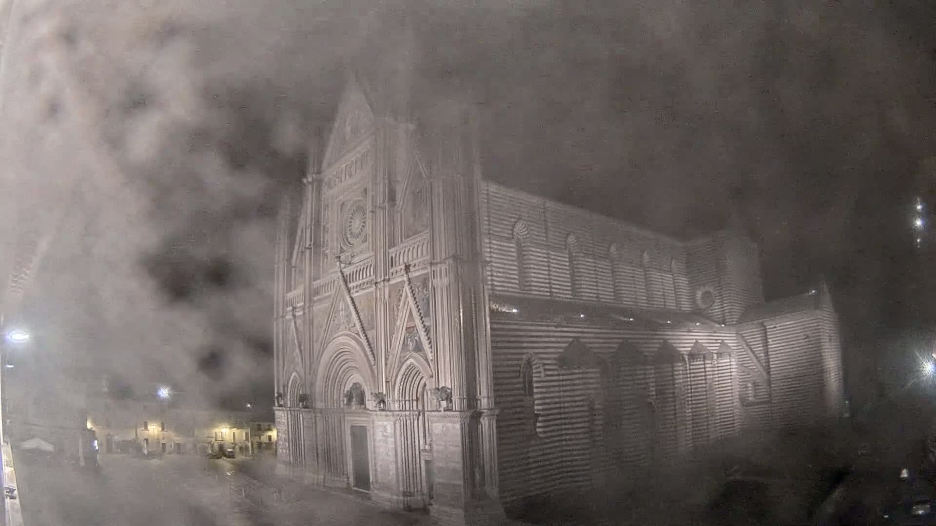 Orvieto Cathedral  Piazza Duomo Square Live Cam - Terni, Umbria, Italy