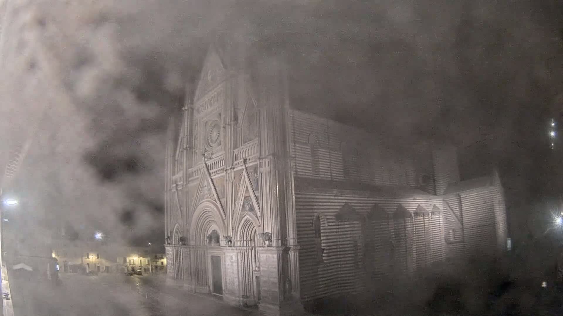 Orvieto Cathedral  Piazza Duomo Square Live Cam - Terni, Umbria, Italy
