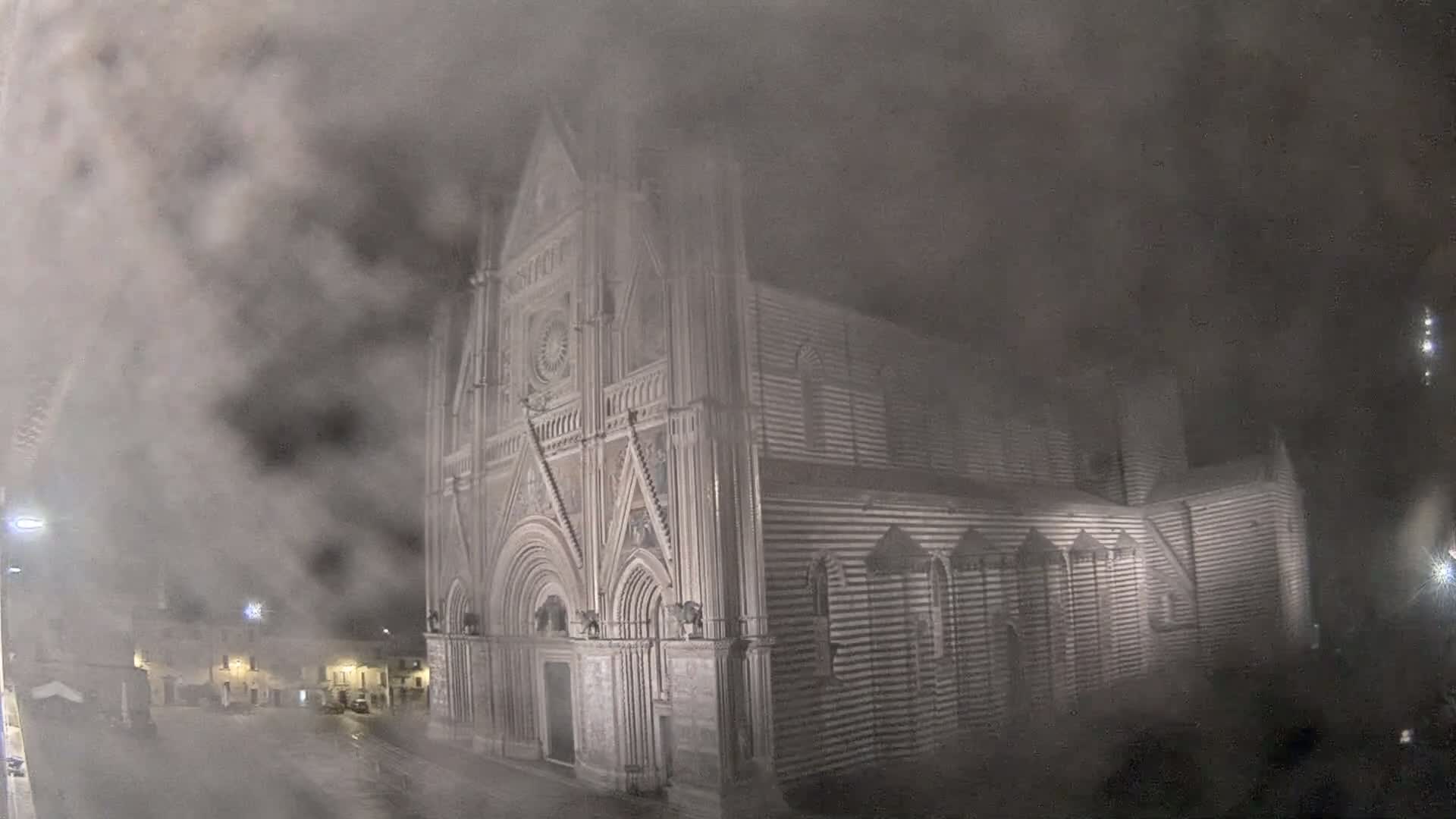 Orvieto Cathedral  Piazza Duomo Square Live Cam - Terni, Umbria, Italy