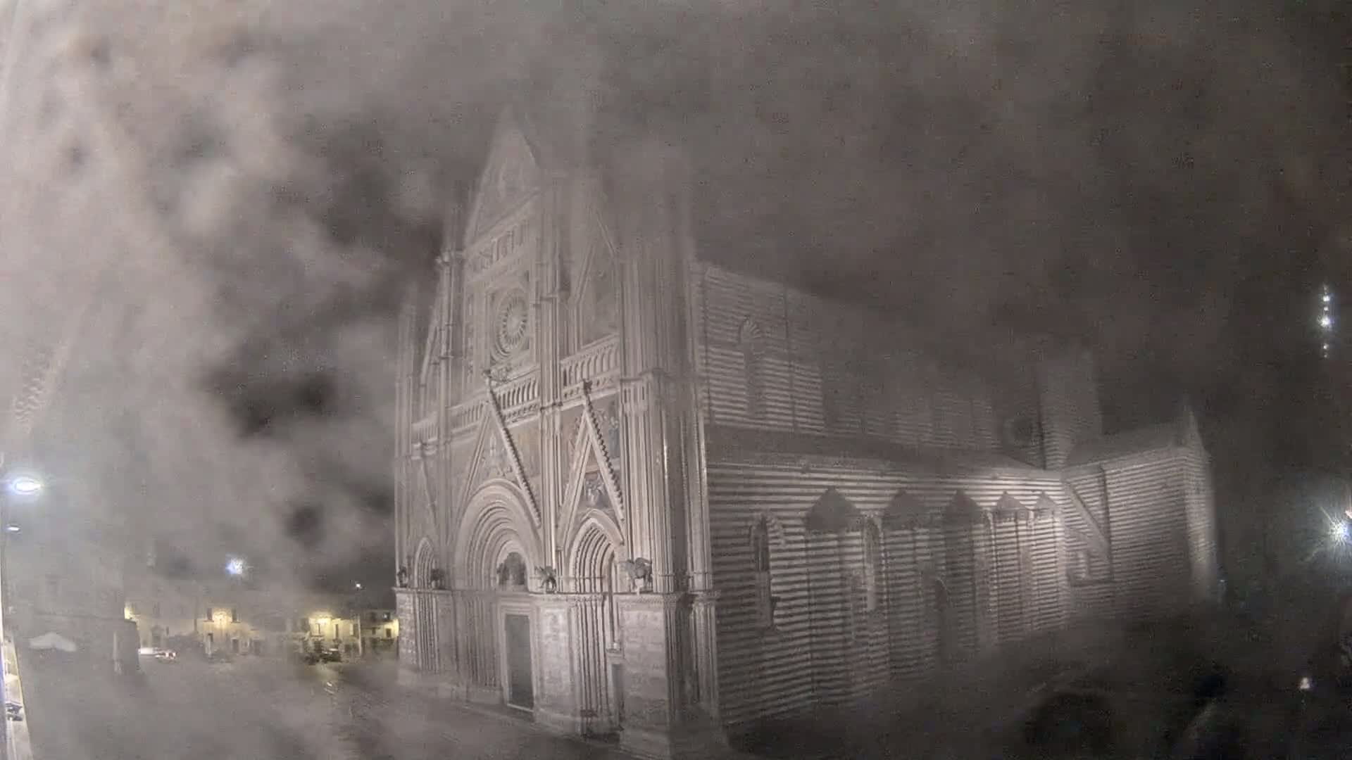 Orvieto Cathedral  Piazza Duomo Square Live Cam - Terni, Umbria, Italy