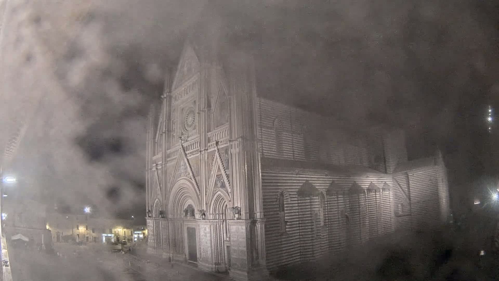Orvieto Cathedral  Piazza Duomo Square Live Cam - Terni, Umbria, Italy