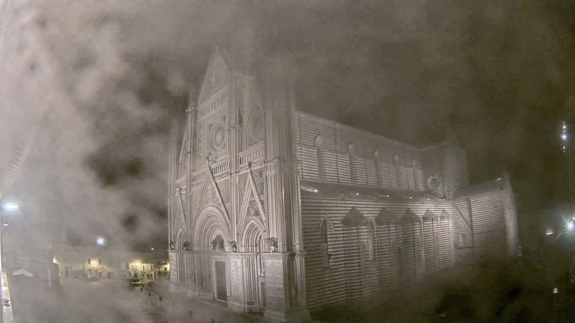 Orvieto Cathedral  Piazza Duomo Square Live Cam - Terni, Umbria, Italy