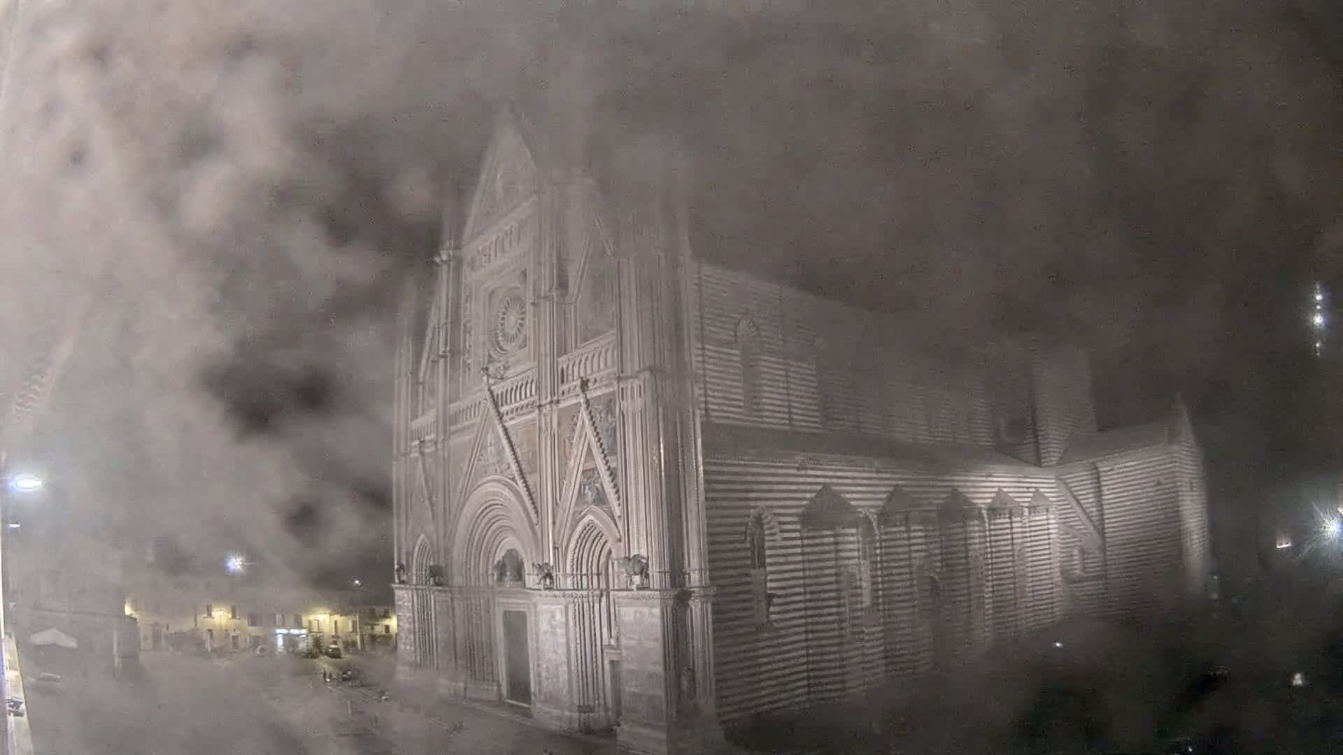 Orvieto Cathedral  Piazza Duomo Square Live Cam - Terni, Umbria, Italy