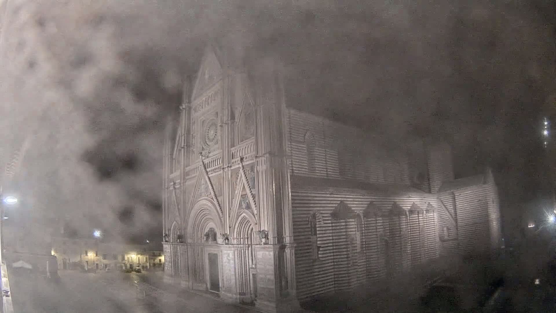 Orvieto Cathedral  Piazza Duomo Square Live Cam - Terni, Umbria, Italy