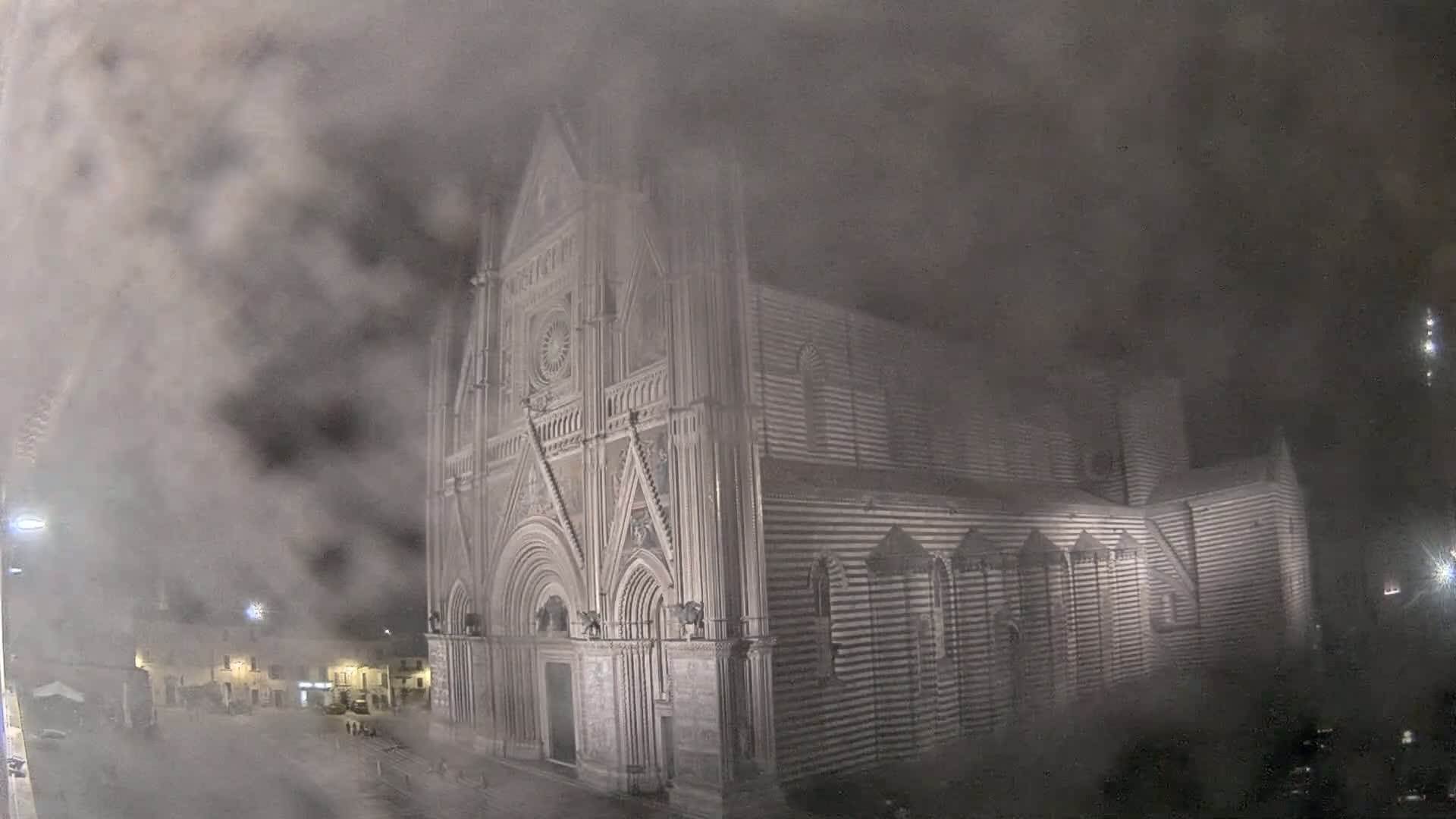 Orvieto Cathedral  Piazza Duomo Square Live Cam - Terni, Umbria, Italy