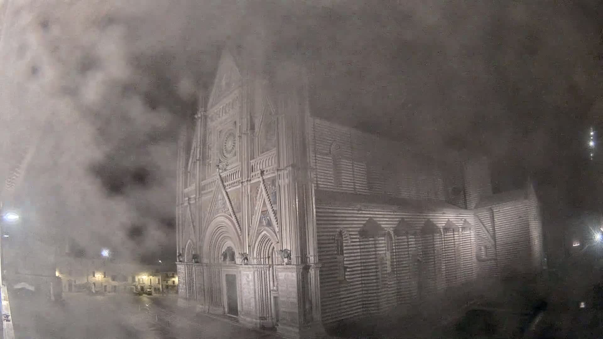 Orvieto Cathedral  Piazza Duomo Square Live Cam - Terni, Umbria, Italy