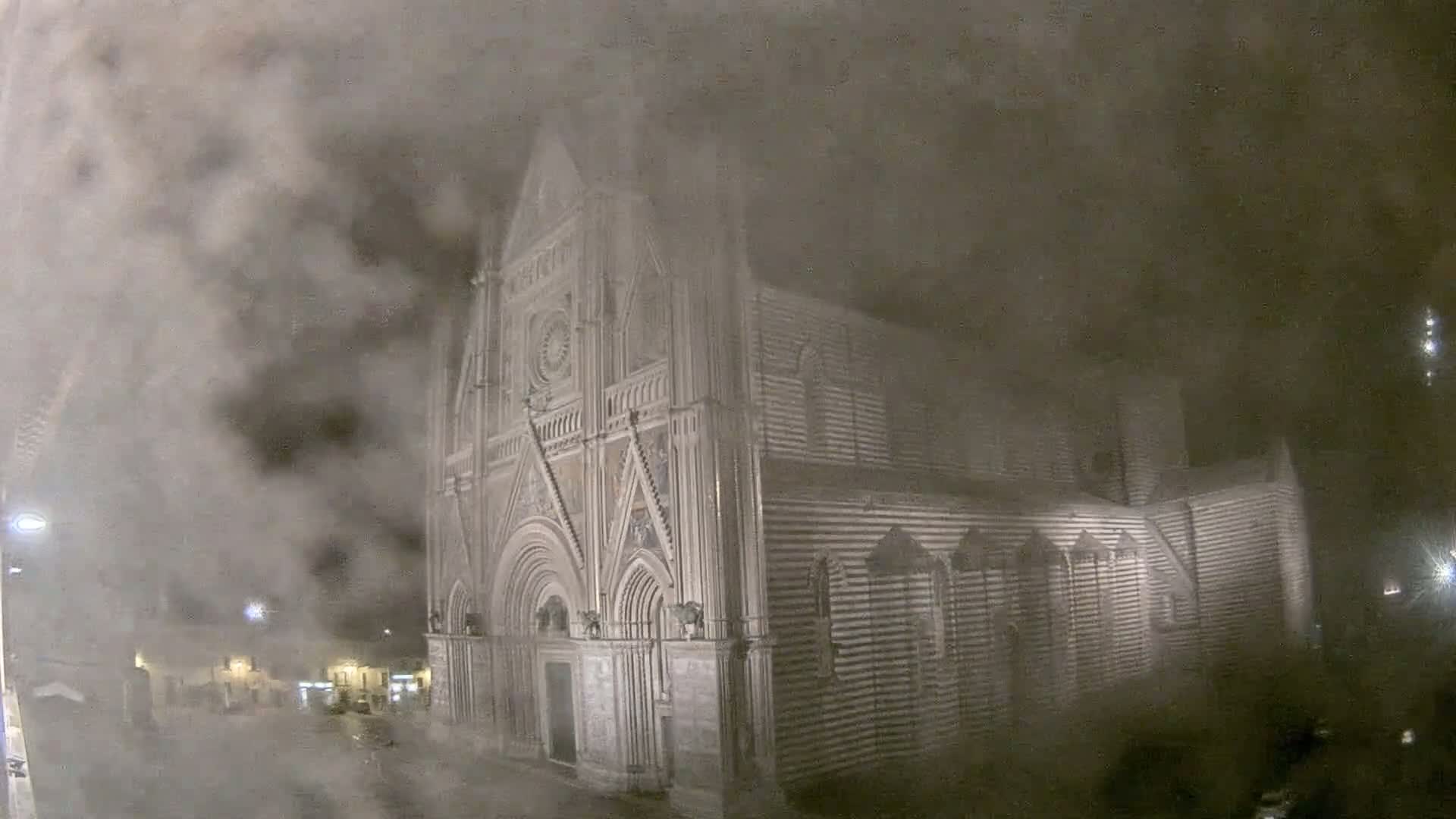 Orvieto Cathedral  Piazza Duomo Square Live Cam - Terni, Umbria, Italy