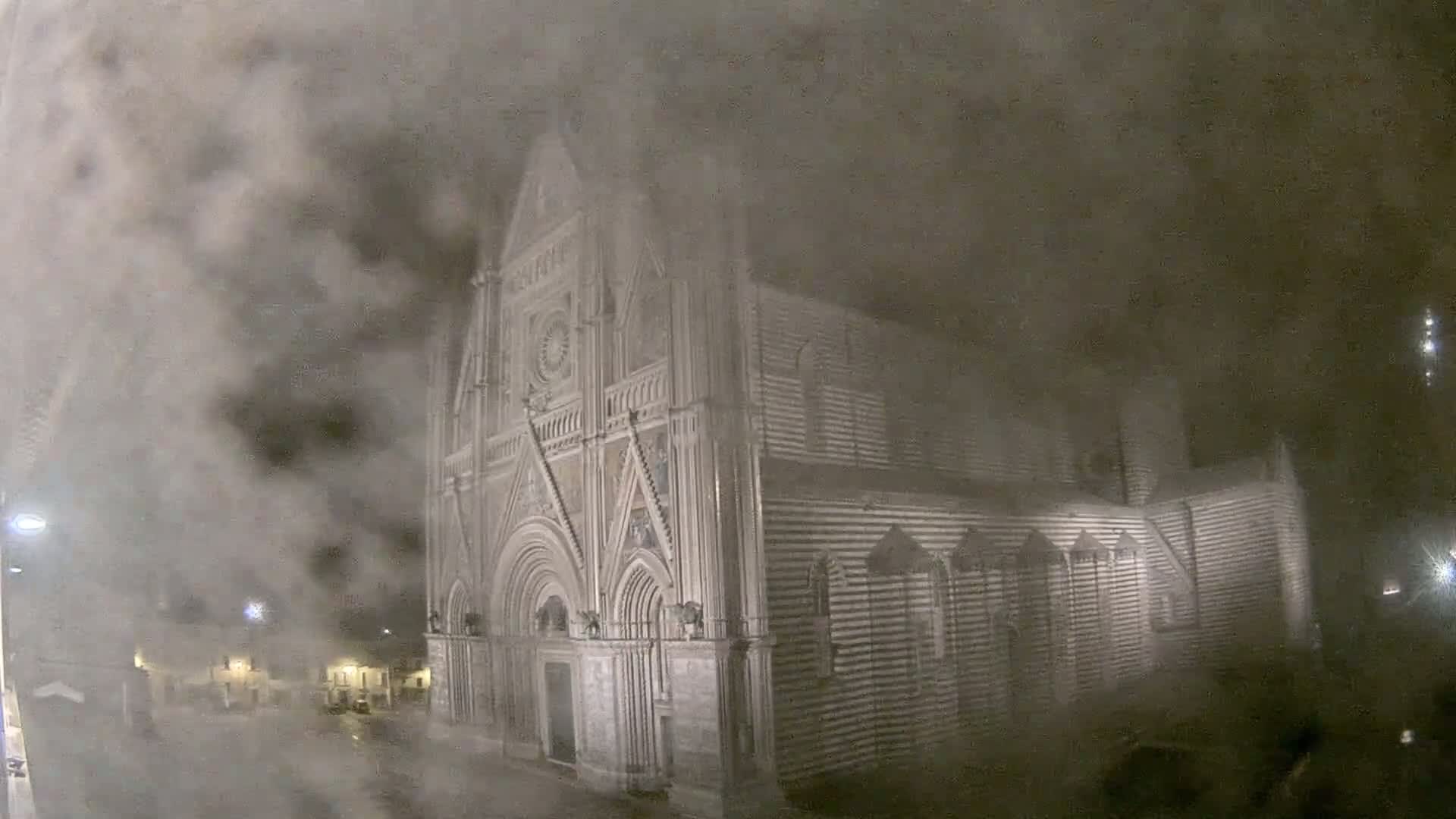 Orvieto Cathedral  Piazza Duomo Square Live Cam - Terni, Umbria, Italy