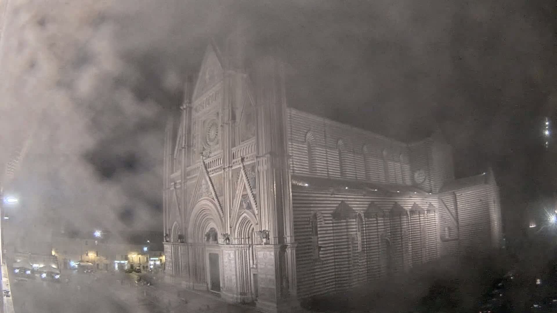 Orvieto Cathedral  Piazza Duomo Square Live Cam - Terni, Umbria, Italy